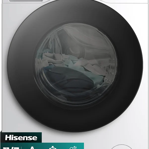 Hisense Lava e Seca, 11kg Lavagem/7kg Secagem, Wi-Fi, Steam, 13 Programas, Motor Inverter, Painel Touch, Branca WD3S11-127V