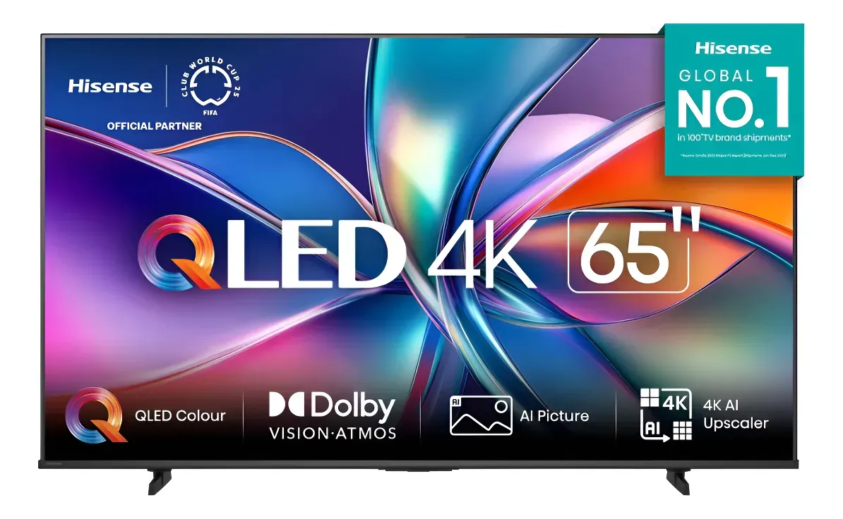Smart Tv 65 4k Uhd Qled 65q6qv 65q6qv Hdr10 Dolby Hisense